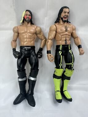 WWE Seth Rollins Mattel Wrestling Action Figure 2011 2012 Lot Of 2